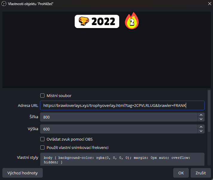 OBS Browser Source